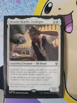 Bennie Bracks, Zoologist ~ Murders at Karlov Manor [ NM ] [ MTG ] - Image 1