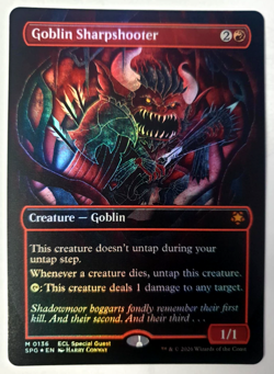 Goblin Sharpshooter - FOIL Special Guests SPG - MTG Lorwyn Eclipsed - 0136 NM - Image 1
