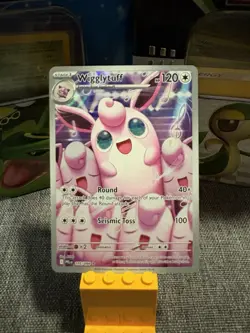 Pokemon: Wigglytuff 105/094 - Phantasmal Flames Illustration Rare - Image 1