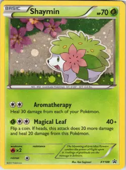 Shaymin - Pokemon TCG Black Star Promos XY188 Holo Rare NM - Image 1