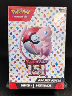 Pokemon TCG Scarlet and Violet 151 Booster Bundle 6 Packs Brand New Sealed - Image 1