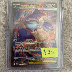 2025 POKEMON MEG EN-MEGA EVOLUTION #181 MEGA LATIAS EX SPECIAL ILLUSTRATION RARE - Image 1