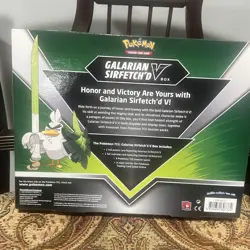 Galarian Sirfetch'd V Box Pokemon TCG Contains XY Evolutions Pack - Image 2