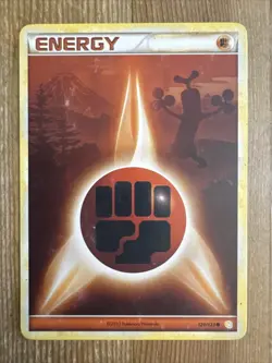 Pokemon Fighting Energy 120/132 Heartgold Soulsilver - HP - Image 1