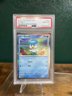2023 Pokemon SVI EN Quaxly - HOLO Paldea Collection #052 PSA 10 (Pop 16) - Image 1