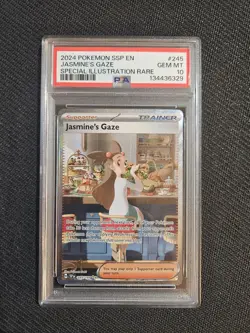 Jasmine's Gaze 245/191 Speacial Illustration Rare Pokemon Surging Sparks PSA 10 - Image 1