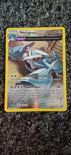Pokemon TCG Metagross Ancient Origins 50/98 Reverse Holo Rare - NM - Image 1