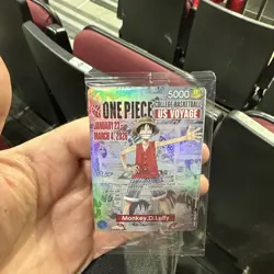 One Piece College Basketball US Voyage Monkey D. Luffy Trading Card UNOPENED - Image 1