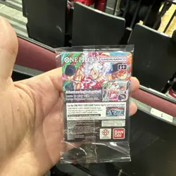 One Piece College Basketball US Voyage Monkey D. Luffy Trading Card UNOPENED - Image 2