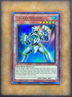 Yugioh Galaxy Soldier GFP2-EN105 Ultra Rare 1st Ed LP - Image 1