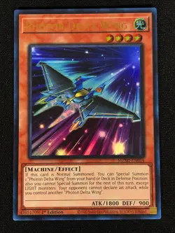 Yugioh Photon Delta Wing MZMI-EN024 1st Ultra (NM) - Image 1