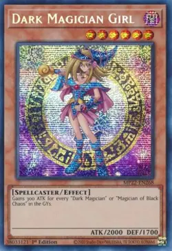 1x Dark Magician Girl | MP22-EN268 | SCR | 1st Ed | NM | YuGiOh - Image 1