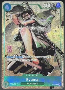 One Piece TCG Promo Ryuma P-072 Premium Card Collection Best Selection Vol.3 ODA - Image 1
