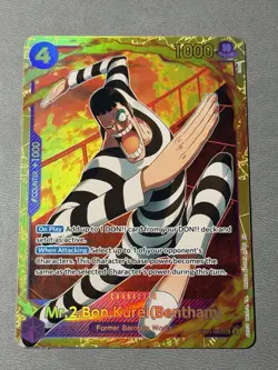 Mr.2.Bon.Kurei (Bentham) (Reprint) EB01-061 Premium Booster The Best Vol. 2 Foil - Image 1