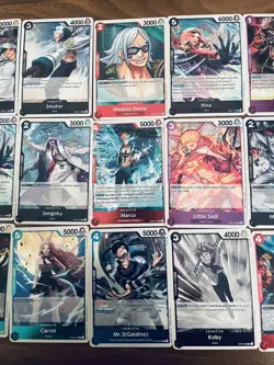 Lot Of 29 One Piece Paramount War Rares: Yamato, Hina, Marco, Brook, Shiki, Sadi - Image 3
