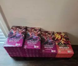 Sealed One Piece Sleeved Booster Pack Lot x57 (47 OP-11 + 10 PRB-02) rsdashti - Image 2