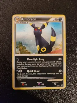 Umbreon #22/95 Call of Legends Pokemon Holo Rare LP+ English 2011 - Image 1