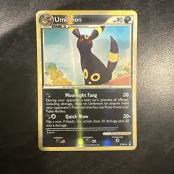 2011 Pokemon TCG HGSS Call of Legends Umbreon Reverse Holo Rare Card 22/95 - Image 1