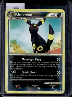 2011 Pokemon Call of Legends Umbreon Reverse Holo #22/95 - Image 1