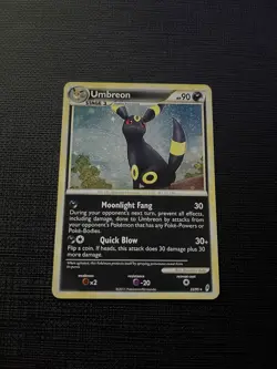 Umbreon #22/95 Call of Legends Pokemon Holo Rare LP English 2011 - Image 5