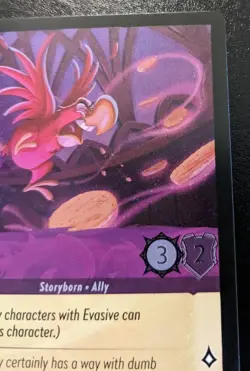 Iago - Pretty Polly 40/204 Cold Foil Common Into The Inklands Disney Lorcana TCG - Image 3