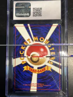 1997 POKEMON THE MYSTERY OF THE FOSSILS JPN HOLO #106 HITMONLEE CGC 6.5 - Image 4