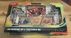 Pokemon TCG Incineroar Ex and Torterra Ex Special Collection Box New And Sealed - Image 1