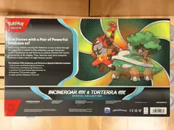 Pokemon TCG Incineroar Ex and Torterra Ex Special Collection Box New And Sealed - Image 2