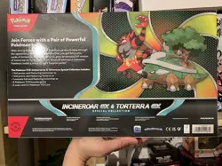 Pokemon TCG Incineroar Ex and Torterra Ex Special Collection Box New And Sealed - Image 2