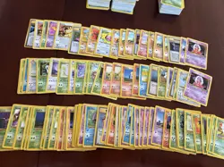 Huge Vintage Pokemon WOTC Bulk Card Lot - Base - Jungle - Fossil - Image 3