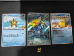 Pokemon Misty's Psyduck AR set 144/138 s10s Destined Rivals Indonesia NM-Mint - Image 1