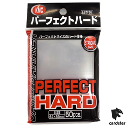 Perfect Hard Fit Size Sleeves 50 pcs MTG Pokemon 64 x 89mm Japanese - Image 1