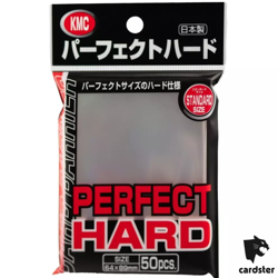 Perfect Hard Fit Size Sleeves 50 pcs MTG Pokemon 64 x 89mm Japanese - Image 2