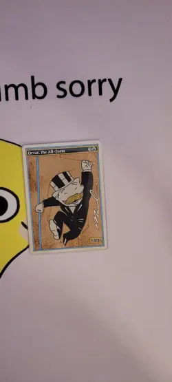 MTG ALTER: Orvar the All Form, by Mr. Forest. Full art alter - Image 1