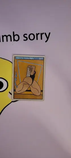 MTG ALTER: Thirst for Knowledge, by Mr. Forest. Full art alter - Image 1