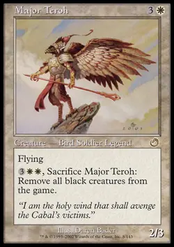 MTG MAJOR TEROH EXC - MAGGIORE TEROH - TOR - MAGIC - Image 1