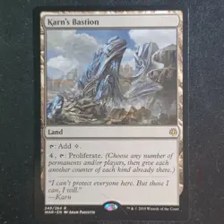 Karn's Bastion - War of the Spark (Magic/MTG) - Image 1