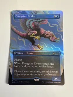 Peregrine Drake (Rainbow Foil) Secret Lair Drop Foil - Image 1