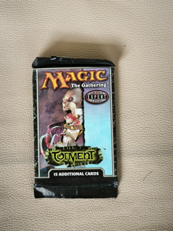 1 X BOOSTER PACK TORMENT 15 Cards Factory Sealed MTG 2000 Magic The Gathering - Image 1
