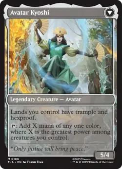 The Legend of Kyoshi [Avatar: The Last Airbender] Foil Near Mint - Image 2