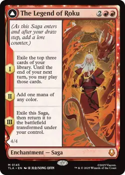 The Legend of Roku [Avatar: The Last Airbender] Foil Near Mint - Image 1