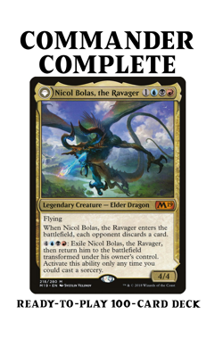 Nicol Bolas, the Ravager ULTIMATE Magic MTG Custom Commander Deck - Image 1