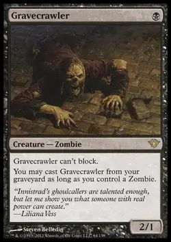 MTG GRAVECRAWLER POOR - STRISCIANTE DEL SEPOLCRO - DKA - MAGIC - Image 1