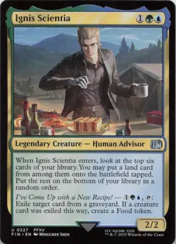 Ignis Scientia U FINAL FANTASY 227 NM - Image 1