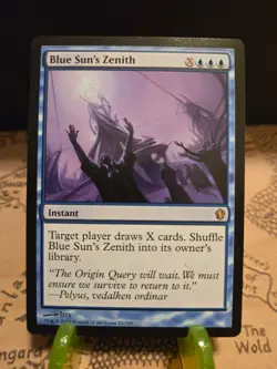 MTG Blue Sun's Zenith Commander 2013 Regular Rare NM - Image 1