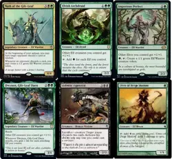 Custom Commander Deck Nath of the Gilt-Leaf - Elf Tribal EDH Magic 100 Cards NM - Image 1