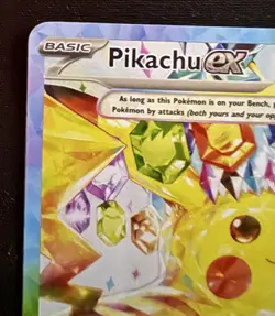Pokemon TCG Pikachu EX 238/191 Special Illustration Rare SIR Surging Sparks NM - Image 5
