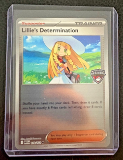 Lillie's Determination 119/132 Pokemon TCG Lille Regional Stamped Promo - Image 5