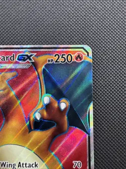 🐉🐦‍🔥 | 2017 Pokemon Charizard GX #SM60 Full Art Holo Black Star Promo VLP - Image 2