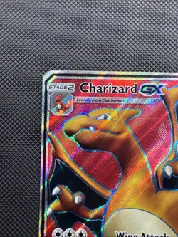 🐉🐦‍🔥 | 2017 Pokemon Charizard GX #SM60 Full Art Holo Black Star Promo VLP - Image 3